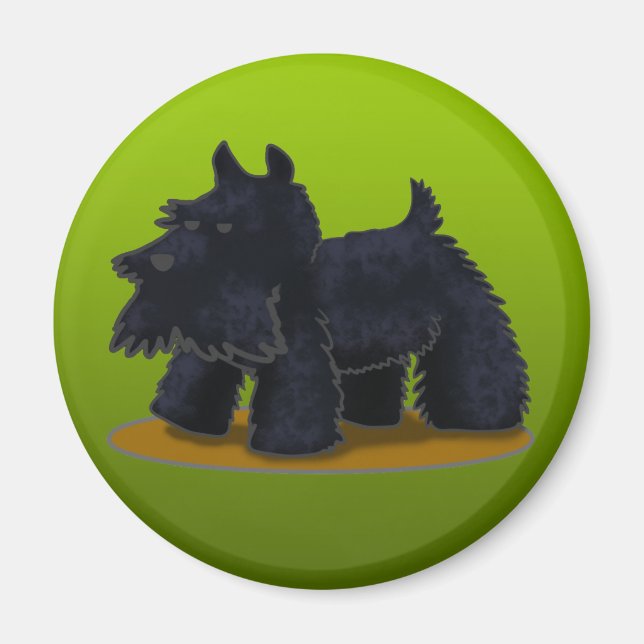 Scottie Magnet - Customized (Front)
