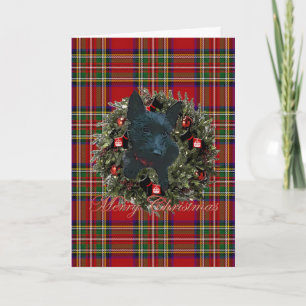 Scottie Merry Christmas Holiday Card