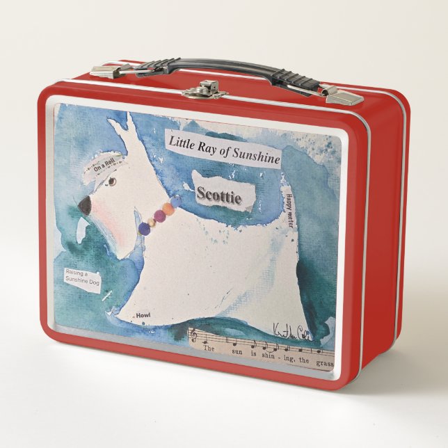 Scottie Metal Lunchbox (Front)