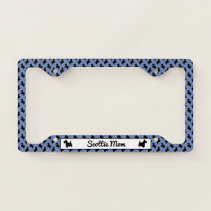 Scottie Mom License Plate Frame