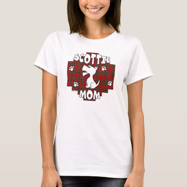 Scottie Mom T-Shirt (Front)