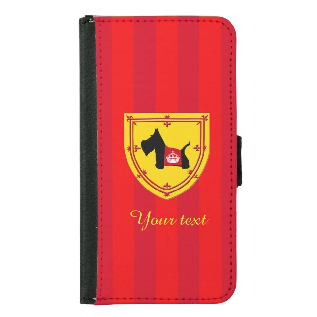Scottie No 8 Royal Crown Samsung Galaxy Wallet Case (Front)