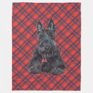 scottie dog throw blanket