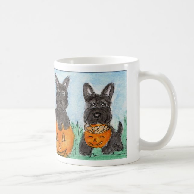 Scottie Personalized Mug scottish terrier (Right)
