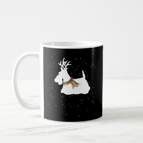 Scottie Reindeer Coffee Mug