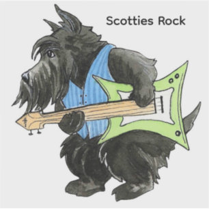 Scottie Rock vinyl sticker