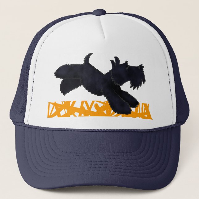 Scottie Run Trucker's Cap (Front)