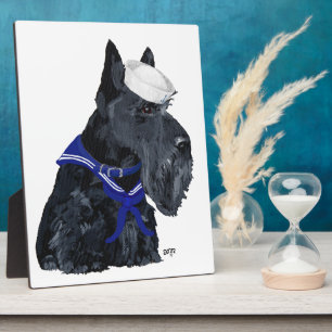 Scottie Sailor Plaque