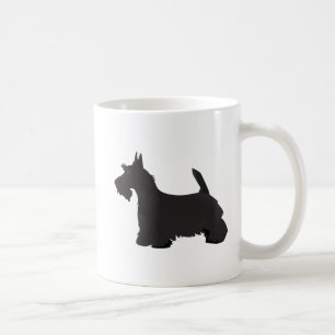 Scottie Scottish Terrier Basic Breed SIlhouette Coffee Mug