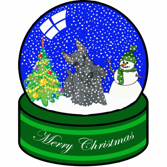 scottie snow globe cutout (Front)