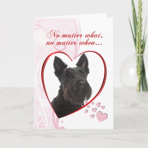 Scottie Valentine Holiday Card