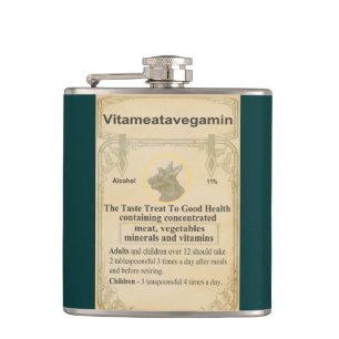 Scottie Vitameatavegamin Flask