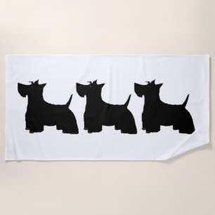 Scotties Beach Towel