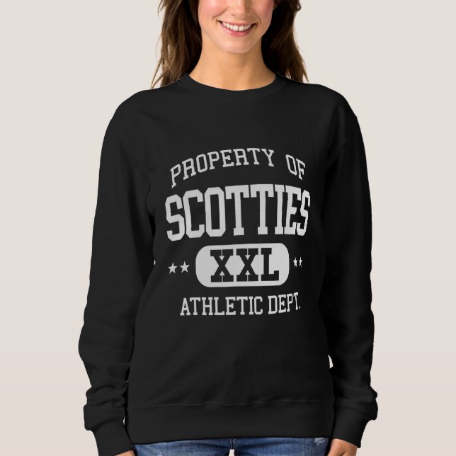 Scotties Retro Athletic Property Dept Sweatshirt (Front)