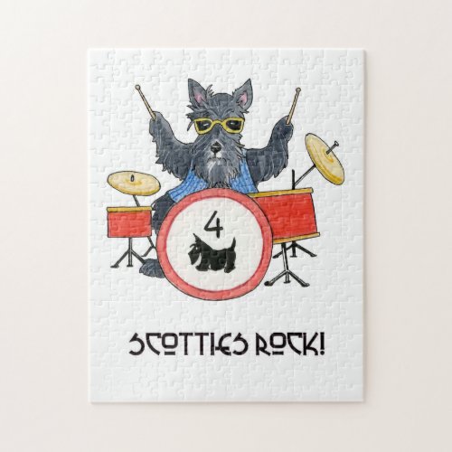 Scotties Rock Drummer Puzzle