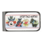 Scotties Rock Logo Money Clip Gun Metal Finish