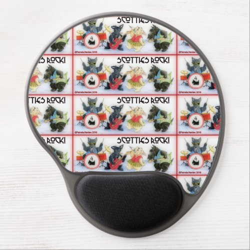 Scotties Rock Mousepad with gel wrist rest