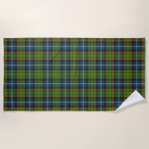 Scottish Accents Clan MacRae Tartan Beach Towel