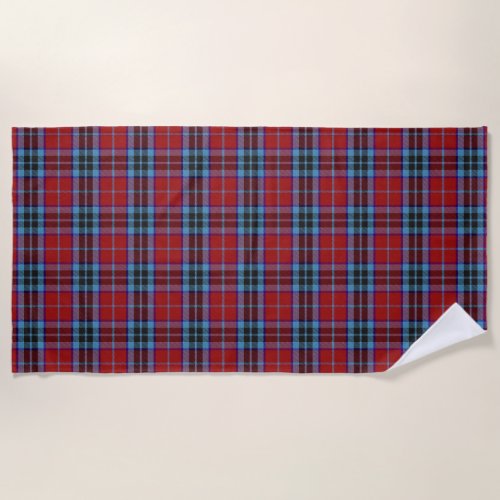 Scottish Accents Clan MacTavish Tartan Beach Towel