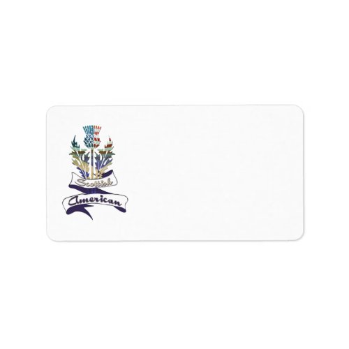 Scottish American Address Labels