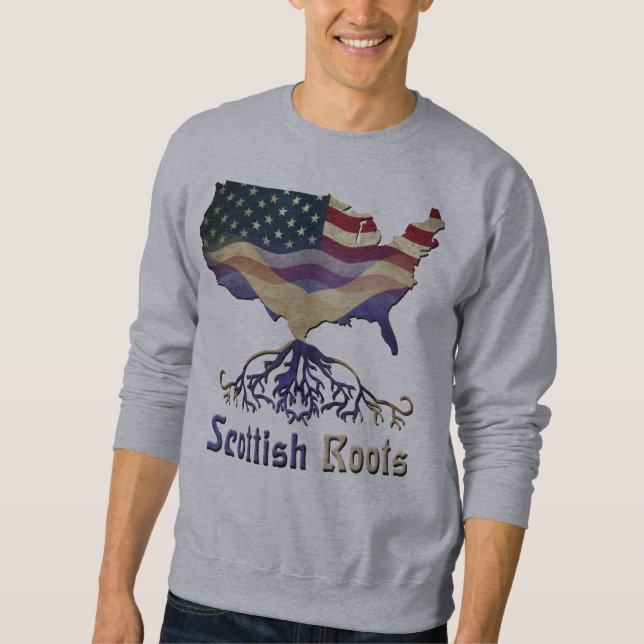 Scottish American Roots Sweatshirt (Front)
