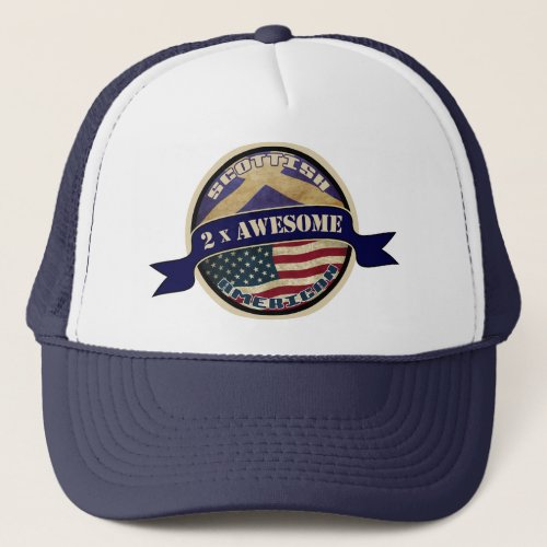 Scottish American Trucker Hat