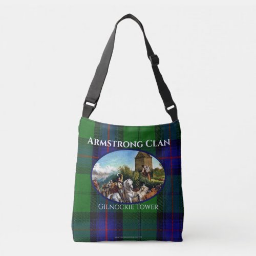 Scottish Armstrong Clan Tartan  Castle Tote