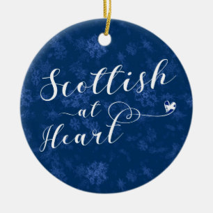 Scottish At Heart, Christmas Tree Ornament