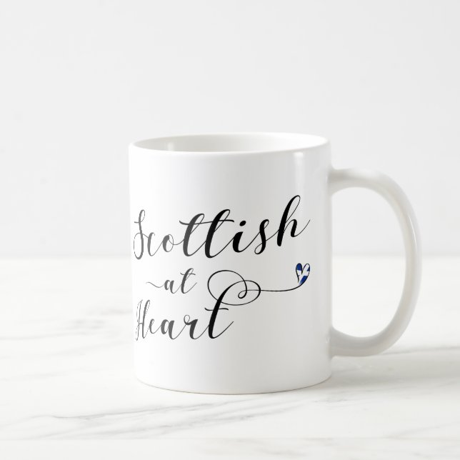 Scottish At Heart Mug (Right)