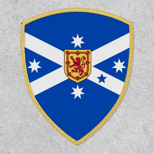 Scottish Australian Heritage flag Patch