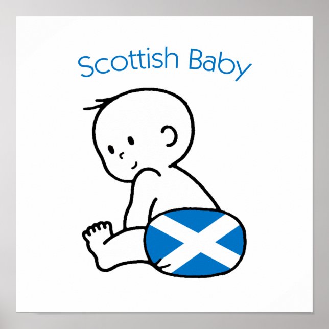 Scottish Baby Poster (Front)