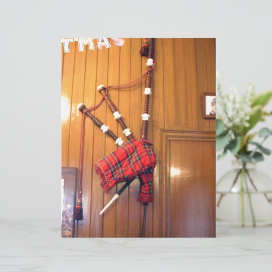 Scottish Bagpipe: Melody of the Highland Tradition (Standing Front)