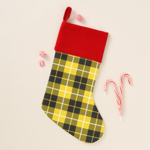 Scottish Barclay Dress Modern Tartan Christmas Stocking