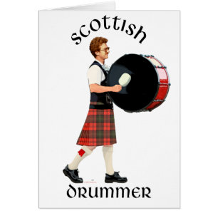 Scottish Bass Drummer Cards