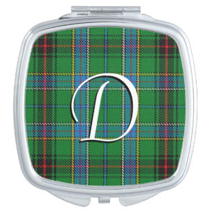 Scottish Beauty Clan Duncan Tartan Plaid Compact Mirror