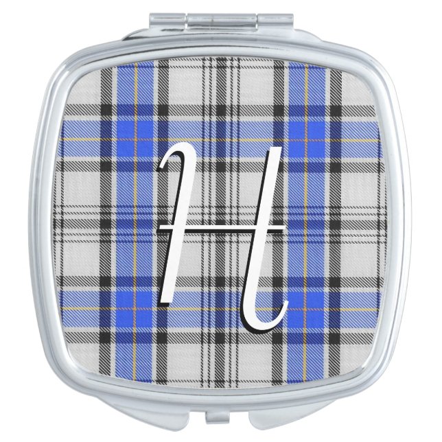 Scottish Beauty Clan Hannay Tartan Plaid Vanity Mirror (Front)
