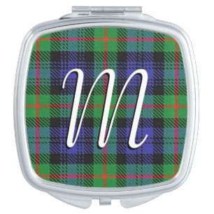 Scottish Beauty Clan Murray Tartan Plaid Makeup Mirror