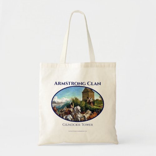 Scottish Borders Armstrong Clan Gilnockie Castle Tote Bag