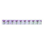 scottish borders traditional thistle with purple satin ribbon