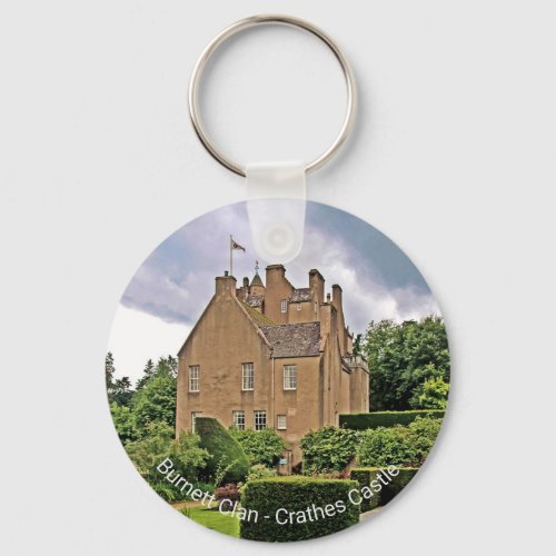 Scottish Burnett Clans Crathes Castle Keychain