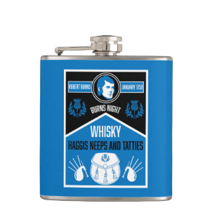 Scottish Burns Night Flask