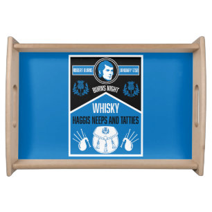 Scottish Burns Night Serving Tray