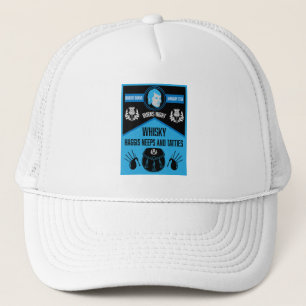 Scottish Burns Night Super Trucker Hat