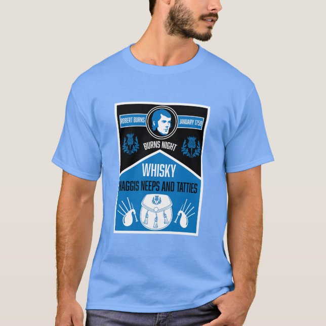 Scottish Burns Night T-Shirt (Front)