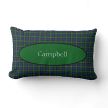 Scottish Campbell Family Tartan Personalized