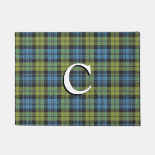 Scottish Campbell Tartan Plaid Doormat