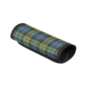 Scottish Campbell Tartan Plaid Luggage Handle Wrap