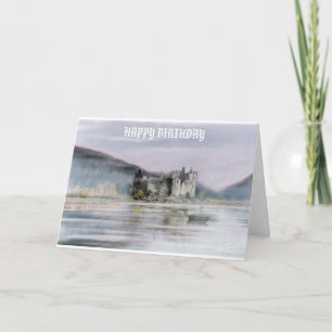 SCOTTISH CASTLE CARD