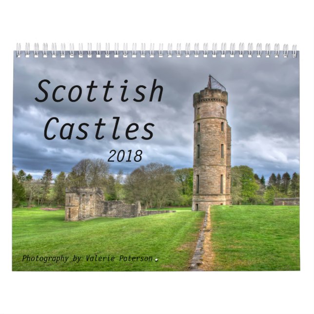 Scottish Castles 2018 Calendar (Cover)
