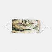 Scottish Cat Face Adult Cloth Face Mask (Front, Folded)